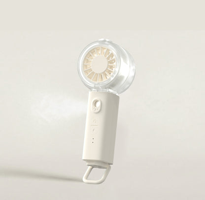 Unisex nan tragbarer Mini-Handventilator mit Sprühnebelfunktion und USB-Ladung Brehn