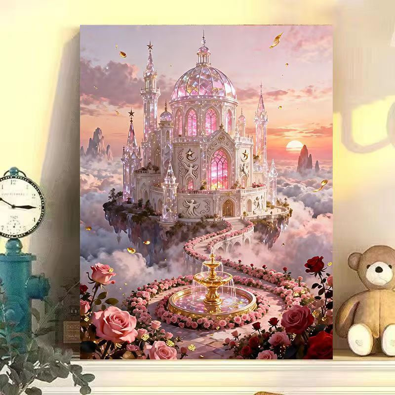 Fantasy Castle Wandkunst Brehn
