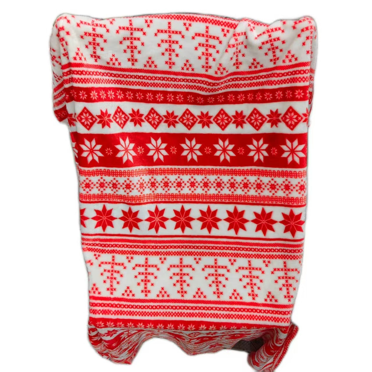Gemütliche festliche Fleece-Decke
