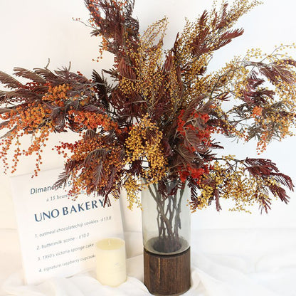 Natürliche Trockenblumenarrangement