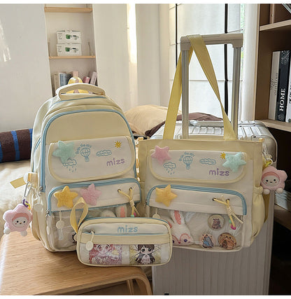 Verspieltes Multi-Taschen-Rucksack-Set Brehn