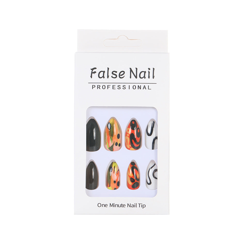 Kreative Nail Art Kunstnägel Set Brehn