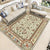 Eleganter floraler gewebter Teppich