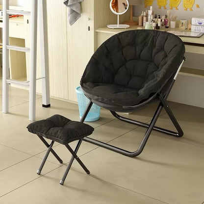 Damen Ergonomischer Loungesessel mit verstellbarem Fußstütze Brehn