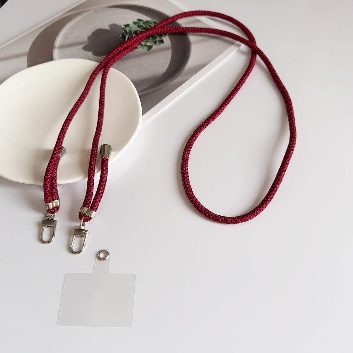 Farbige Dual-Clip verstellbare Lanyard Brehn