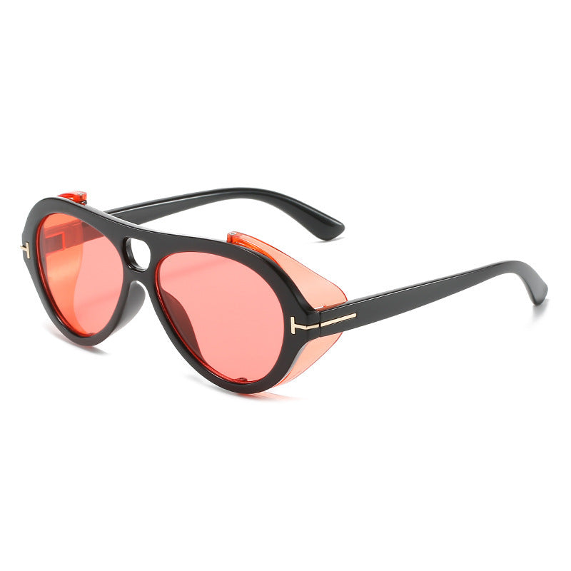 Retro-inspirierte Schild-Sonnenbrille Brehn