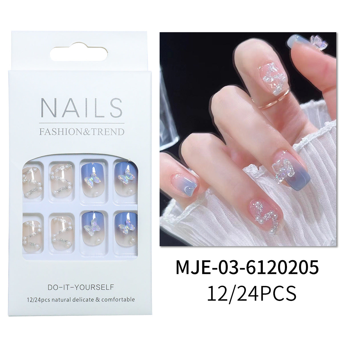 Elegante Nagelkunst Brehn