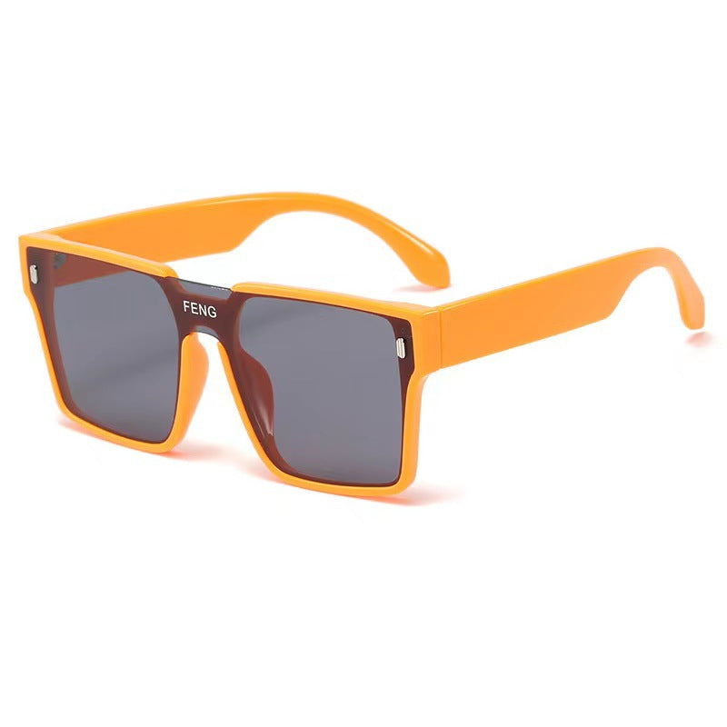 Damen modische quadratische Sonnenbrille im urbanen Stil Brehn