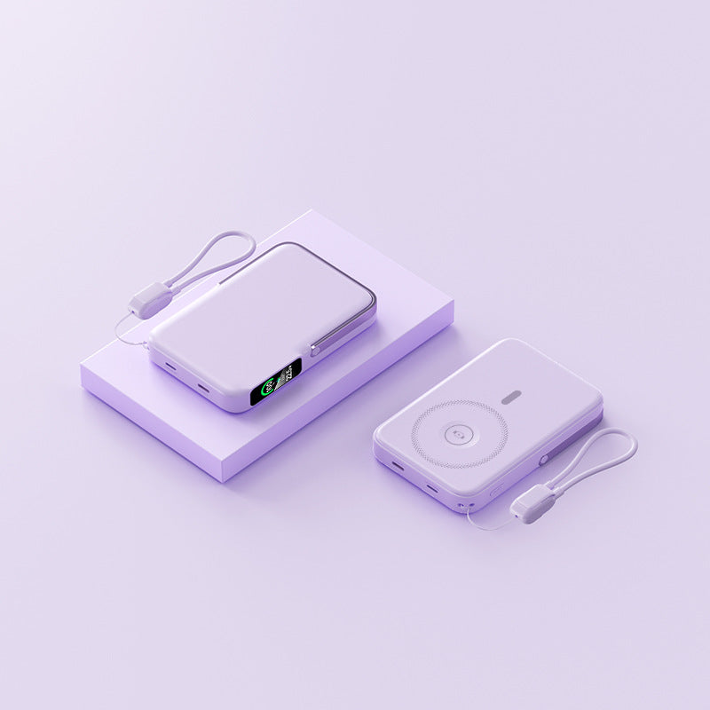 Ultraleichte Powerbank mit Integrierter LED-Anzeige und Schnellladefunktion Brehn