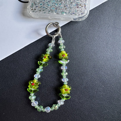 Floral Perlen Schlüsselanhänger Kette Brehn