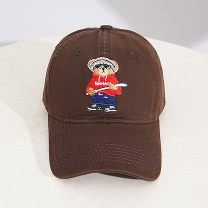 Männer's Bestickte Cartoon-Charakter Baseballcap Brehn