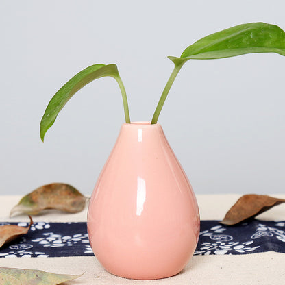 Elegante trichterförmige Keramikblumenvase Brehn