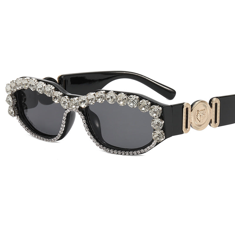 Damen Sonnenbrillen mit Glitzersteinen Brehn