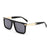 Damen modische Sonnenbrille mit extravagantem Rahmen Brehn
