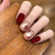 Elegantes Florales Nagelkunstset Brehn