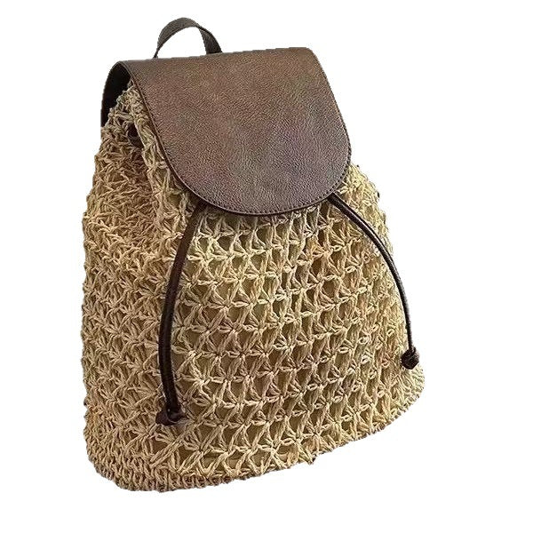 Handgefertigte Rucksacktasche Aus Natürlichem Material Brehn