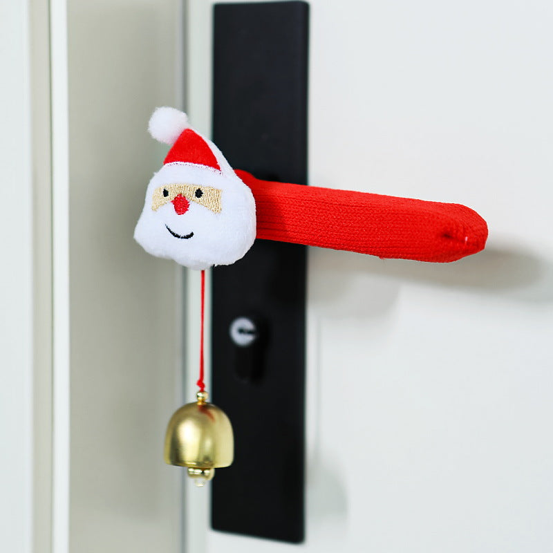 Türgriffschmuck mit Weihnachtsmann Brehn