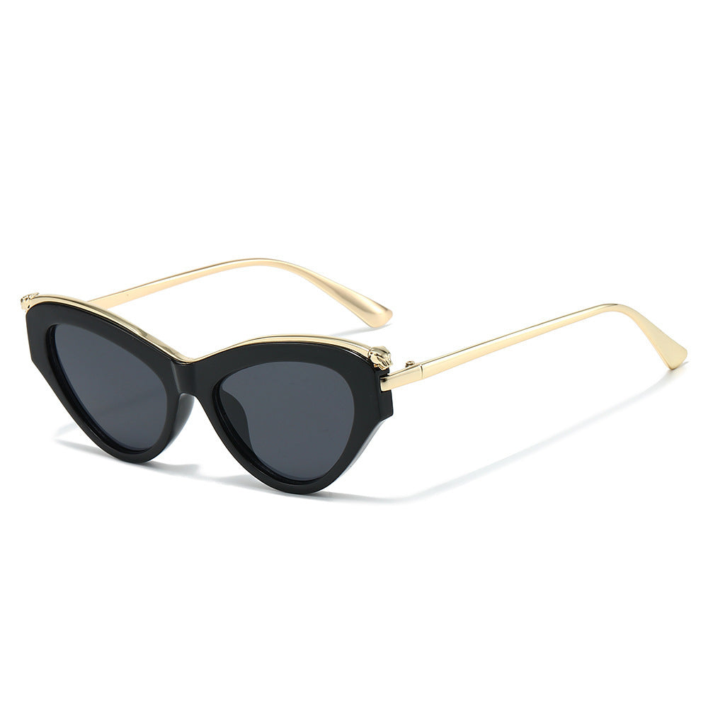 Glamouröse Cat-Eye-Sonnenbrillen mit verlaufenden Gläsern Brehn
