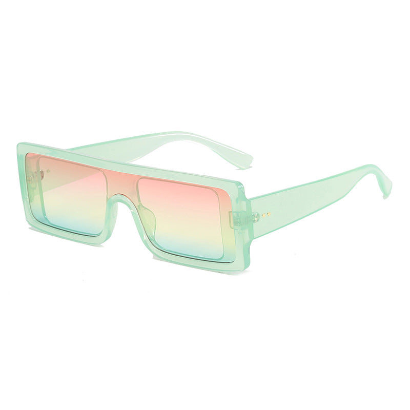 Damen Oversize-Sonnenbrille mit quadratischem Design Brehn