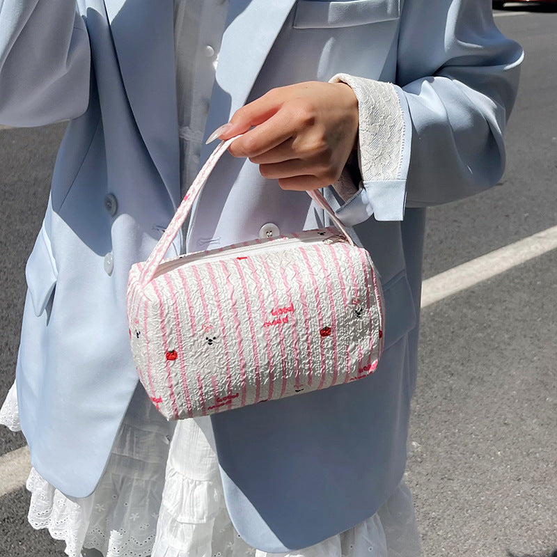 WoCharming Gepolsterte Reise Kosmetiktasche Brehn