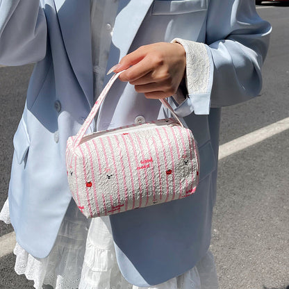 WoCharming Gepolsterte Reise Kosmetiktasche Brehn