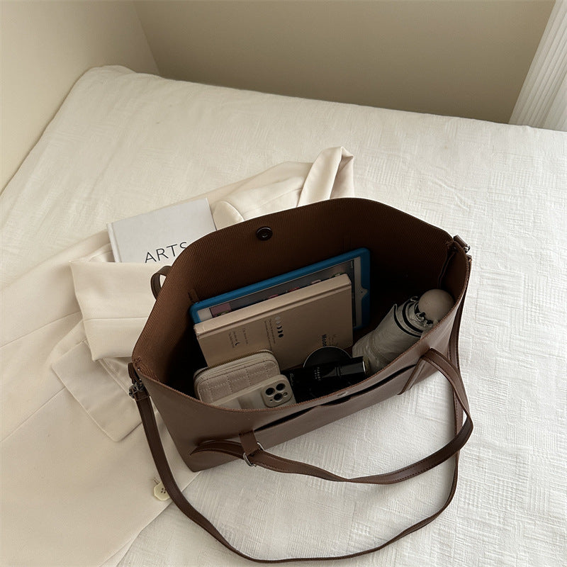 Vielseitige vegane Leder-Tote-Bag