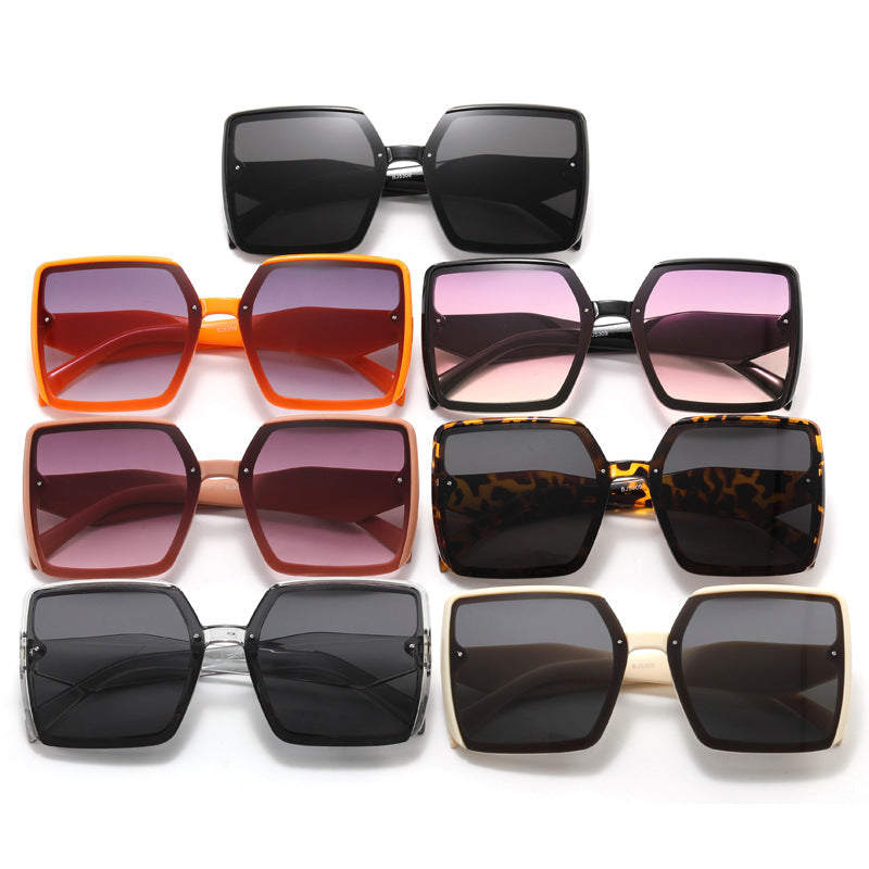 Damen oversized quadratische Sonnenbrille Brehn