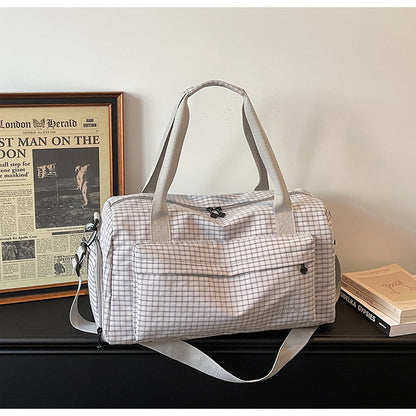 Stylische gemusterte Reisetasche Brehn