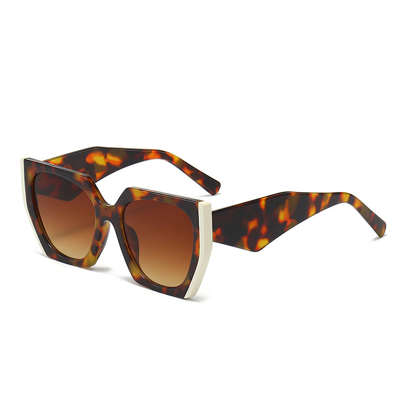 Damen Oversized Sonnenbrille mit markantem eckigem Design Brehn