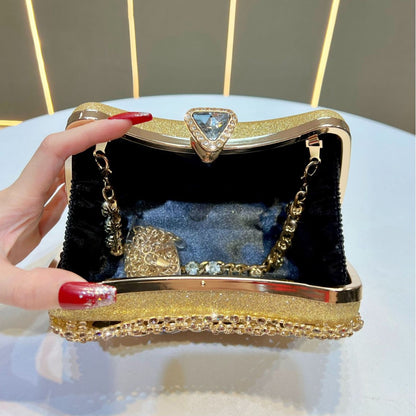 Opulente Bejeweled Abendtasche