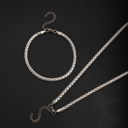 Stilvolle Metallische Kettenkette Brehn