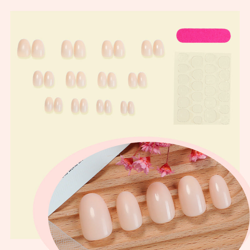 Premium natürliche Press-On-Nagelspitzen Brehn