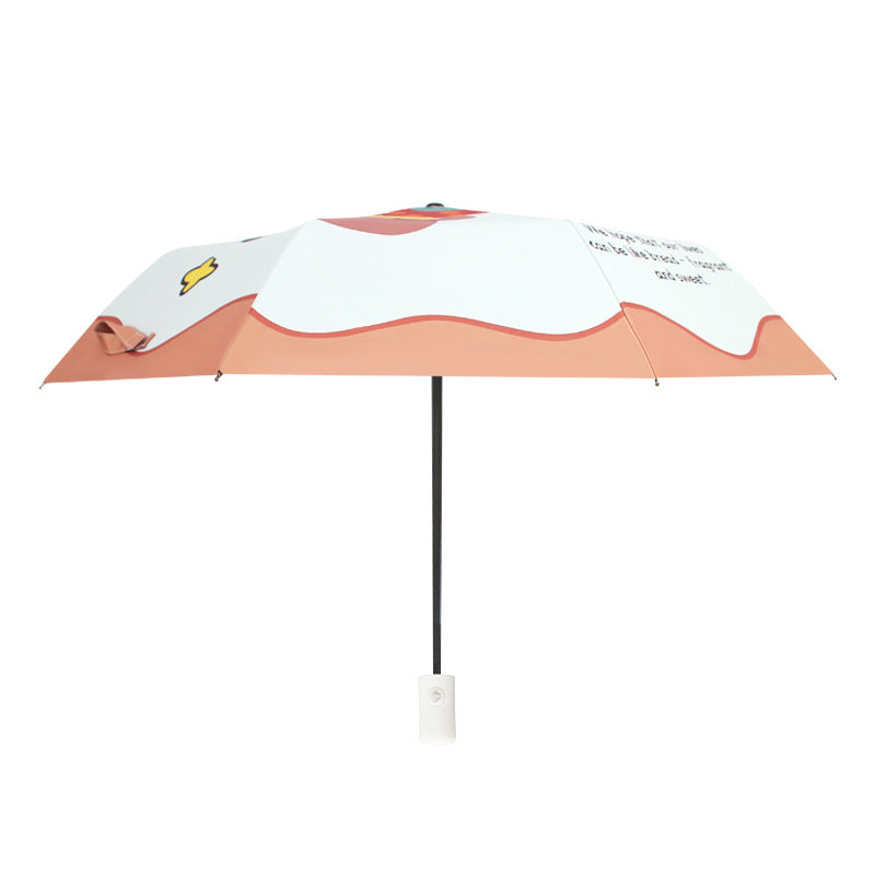 Damen Falt-Regenschirm mit niedlichem Tiermotiv Brehn