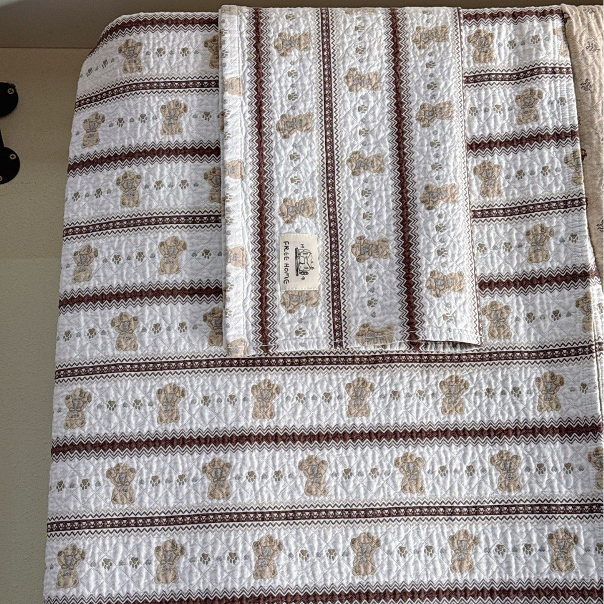 Damen Kuscheldecke mit niedlichem Pferdemotiv Brehn