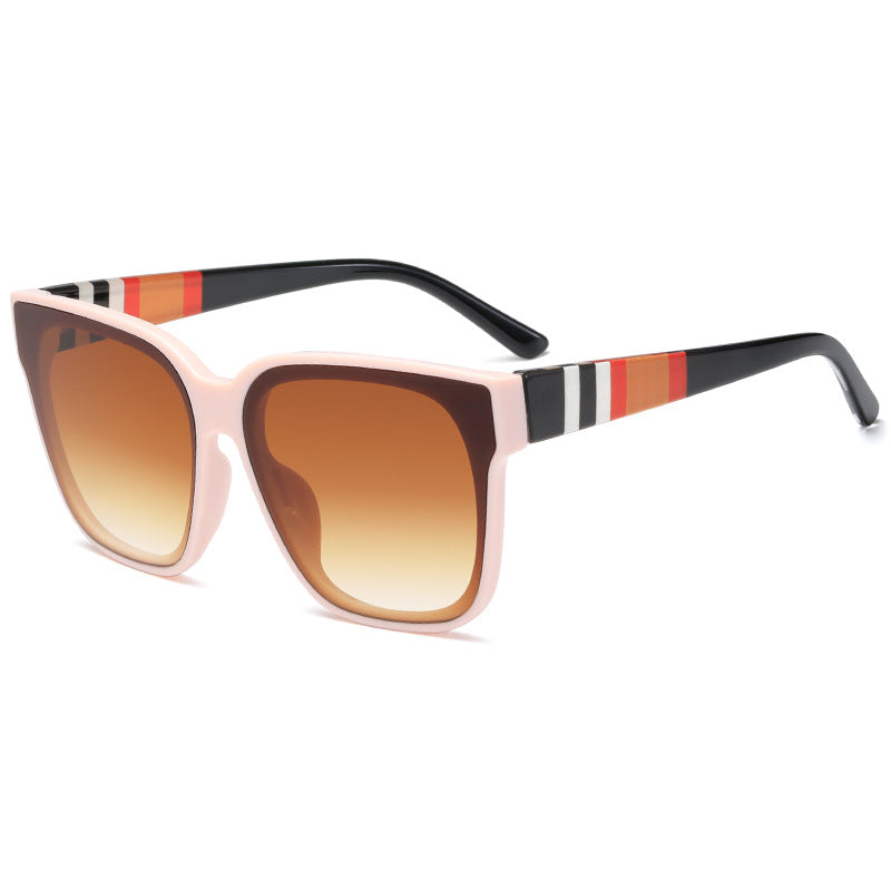 Damen modische Sonnenbrille mit markantem Oversized-Rahmen und UV-Schutz Brehn
