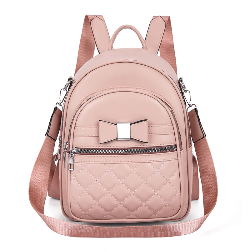 Schleifen-Knoten gesteppter Rucksack