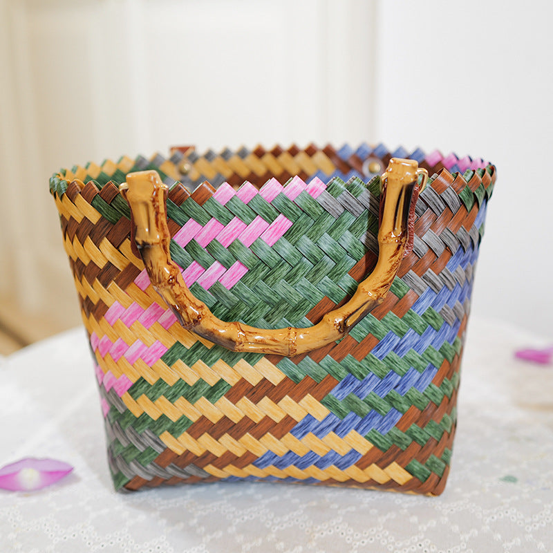 Handgewebte Strandtasche Brehn