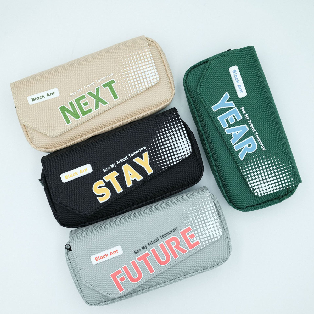 Kreatives grafisches Reißverschluss-Mäppchen