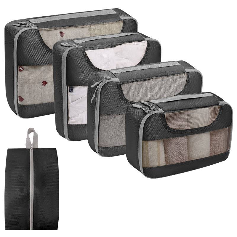 Mehrteiliges Reiseorganizer-Set Brehn