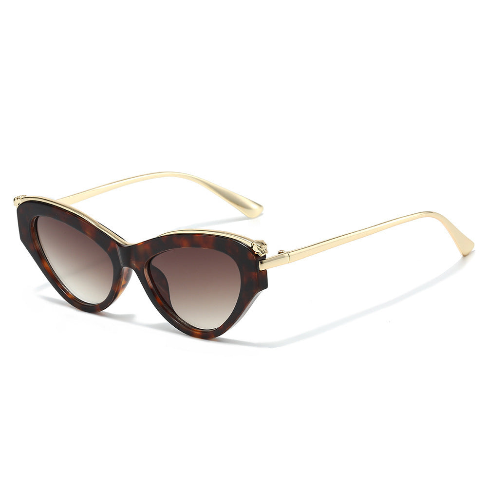 Glamouröse Cat-Eye-Sonnenbrillen mit verlaufenden Gläsern Brehn