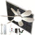 Deckenventilator mit modernem LED-Licht Brehn
