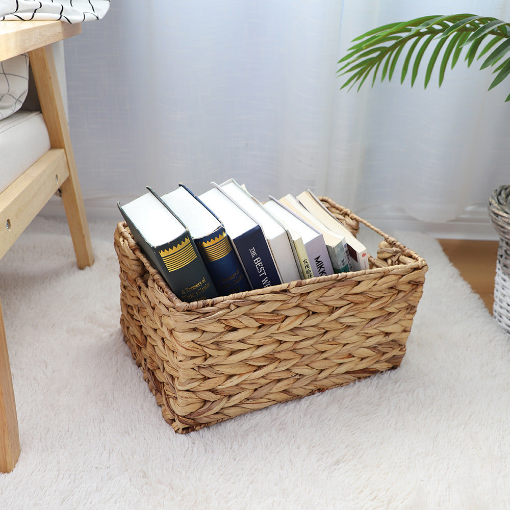 Handgefertigte Aufbewahrungsbox Aus Geflochtenem Naturmaterial Brehn