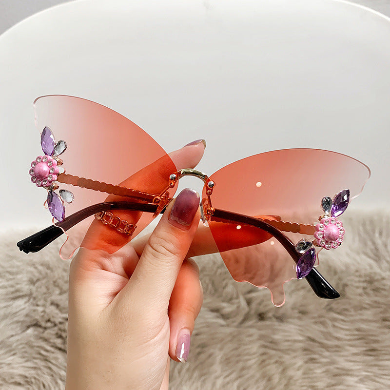 Damen kreative Schmetterling-Sonnenbrille Brehn