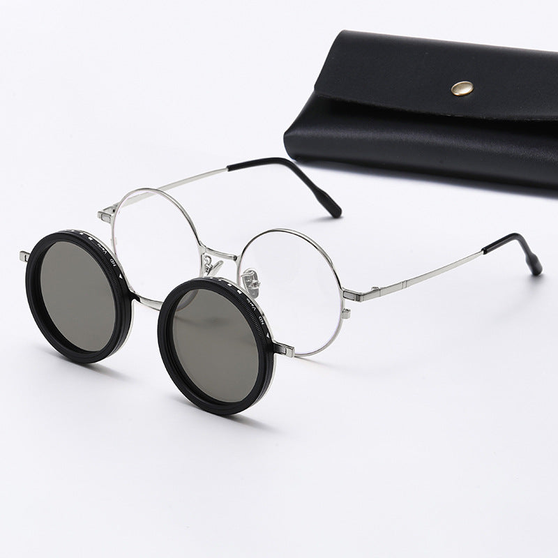 Damen multifunktionale Sonnenbrille mit abnehmbaren Gläsern Brehn