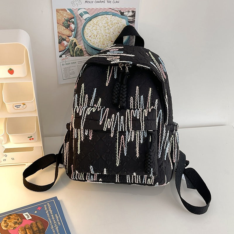 Trendy Texturierter Rucksack Brehn