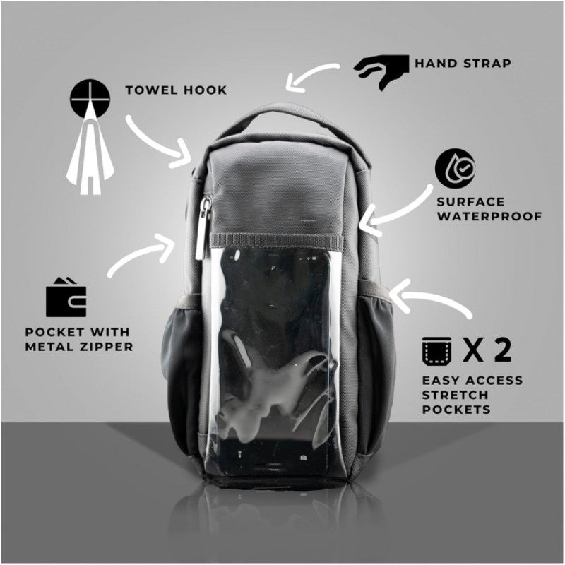 Multifunktionaler Rucksack mit Sichtfenster Brehn