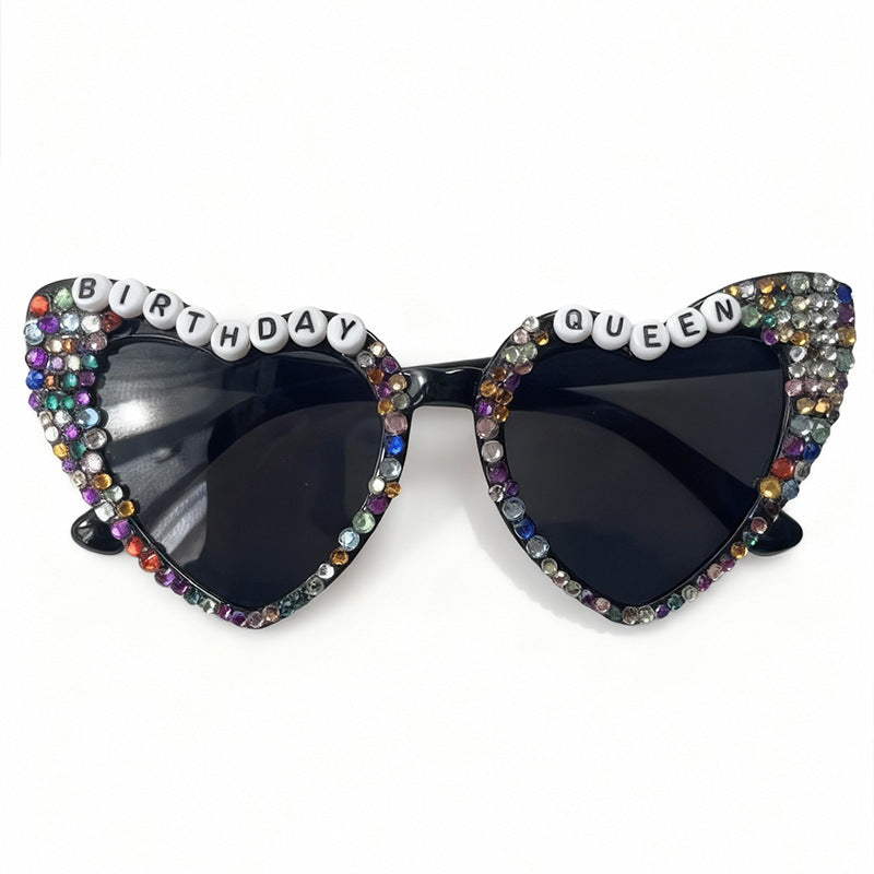 Statement Herzrahmen Sonnenbrille Brehn
