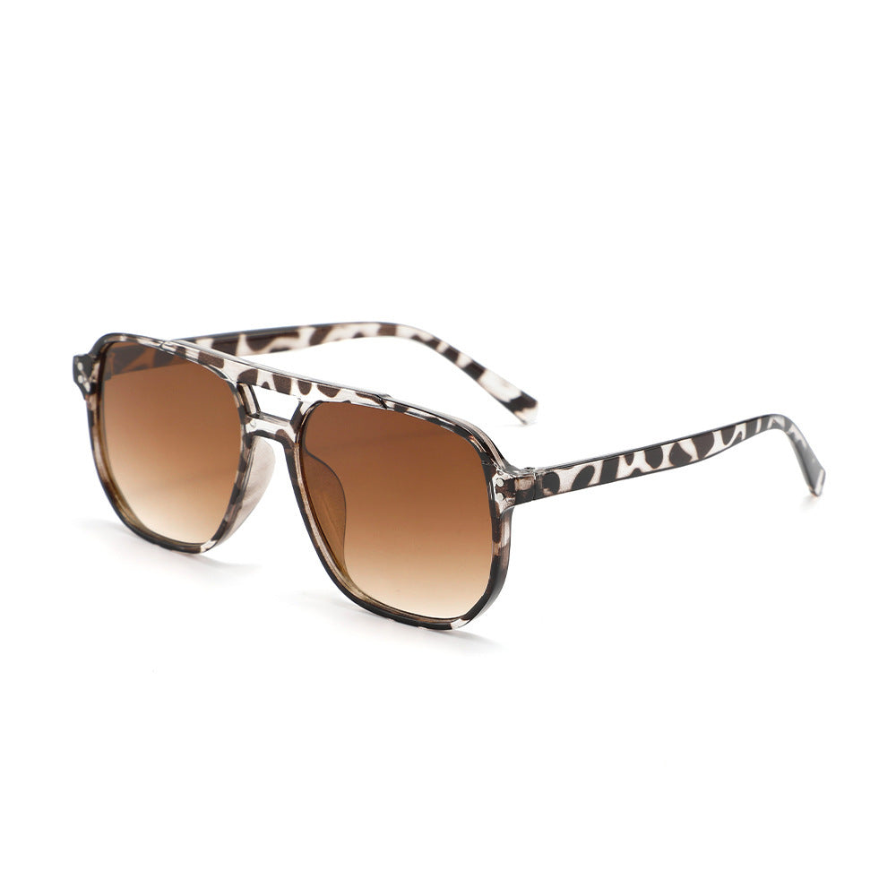 Damen Rechteckige Sonnenbrille mit UV-Schutz und polarisierten Gläsern Brehn
