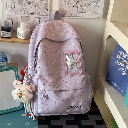 Stylischer gepunkteter Rucksack Brehn