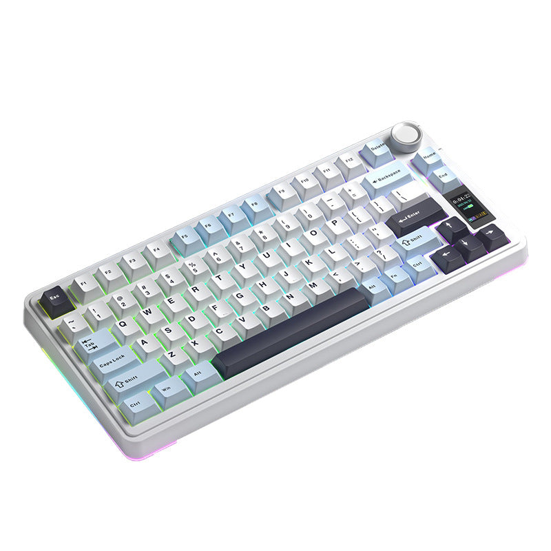 Drahtlose mechanische Tastatur mit anpassbarer RGB-Hintergrundbeleuchtung Brehn